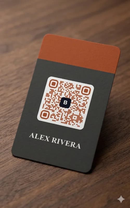 Premium business card design and branding